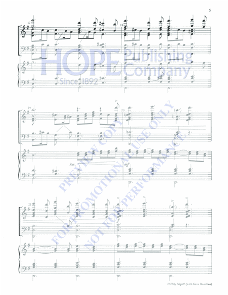 O Holy Night O Holy Night Orchestra scores gallery preview page 5