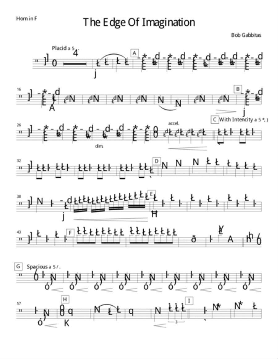 The Edge Of Immagination Brass Ensemble scores gallery preview page 6