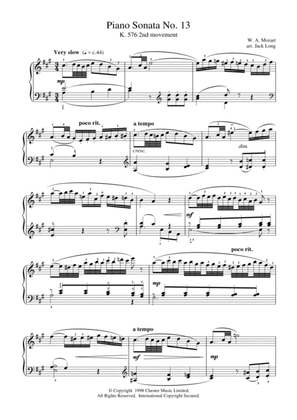 Book cover for Piano Sonata No.13