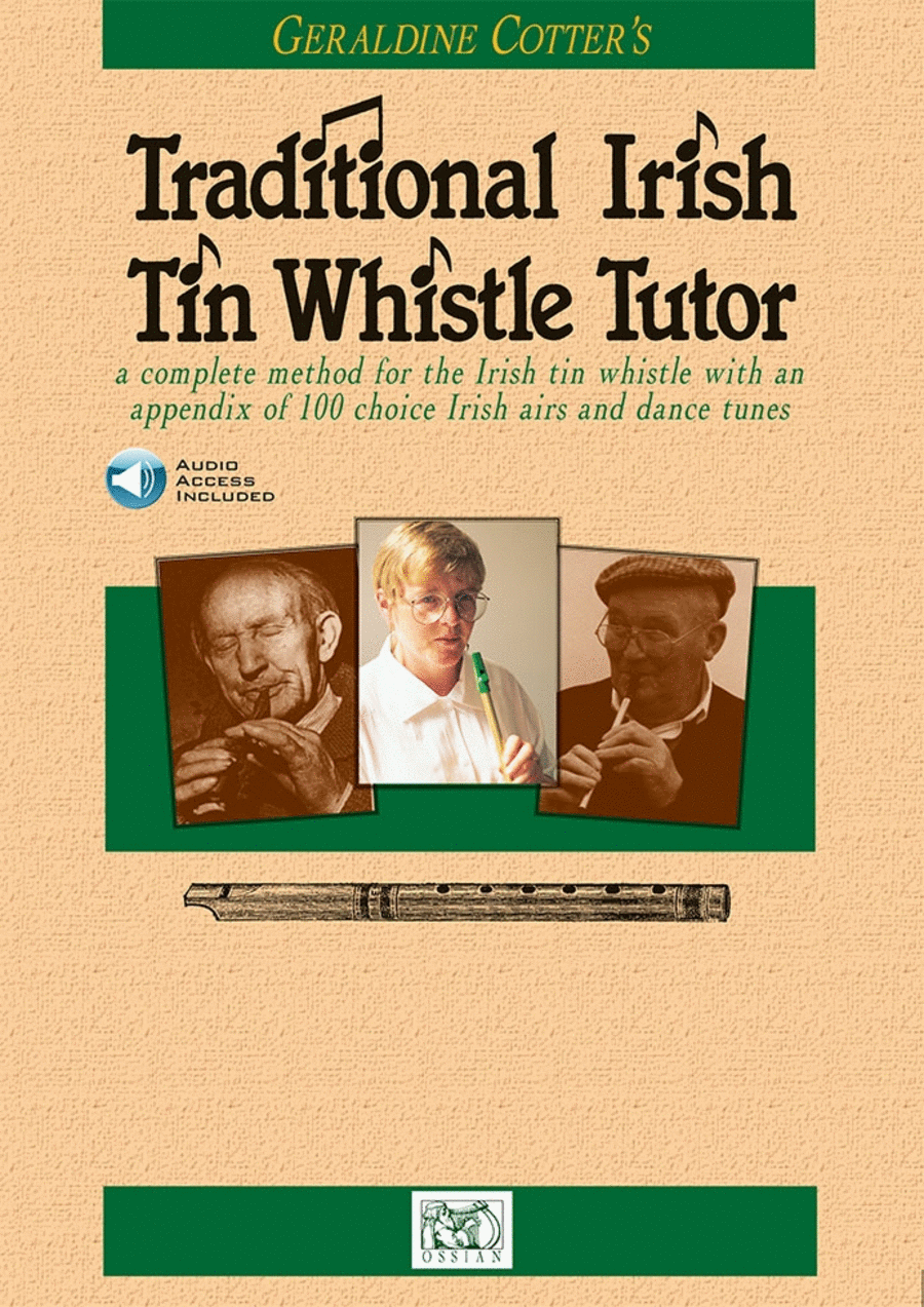 Geraldine Cotter's Traditional Irish Tin Whistle Tutor Tin Whistle scores gallery preview page 1
