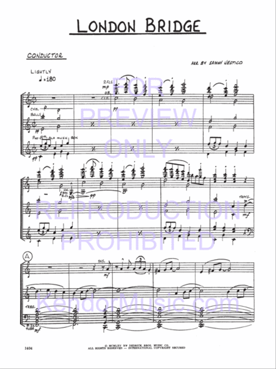 London Bridge Jazz Ensemble scores gallery preview page 2