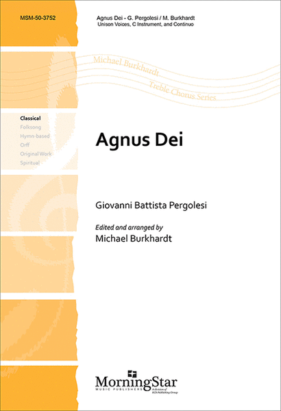 Agnus Dei (Choral Score)