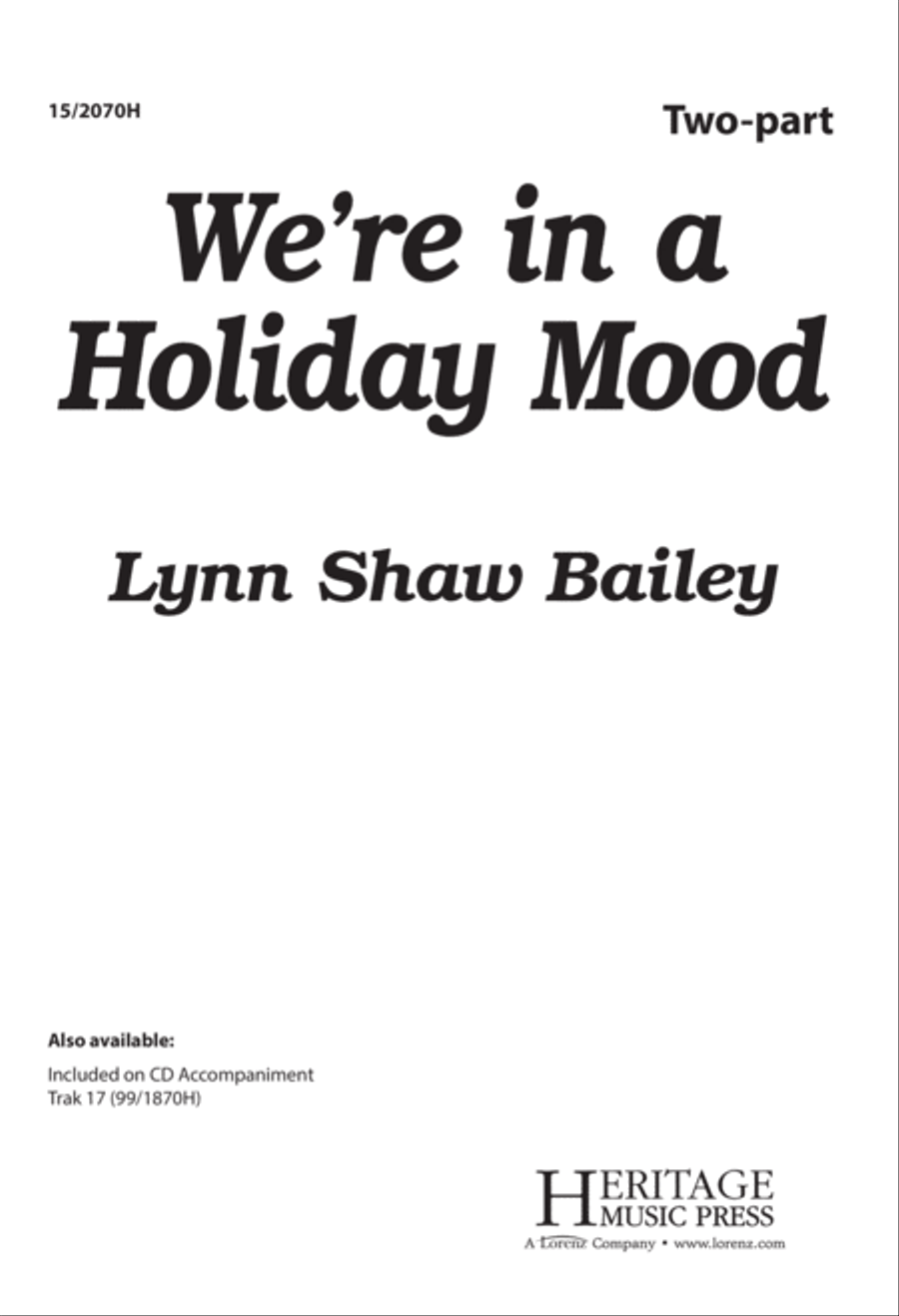 We're in a Holiday Mood 2-Part scores gallery preview page 1