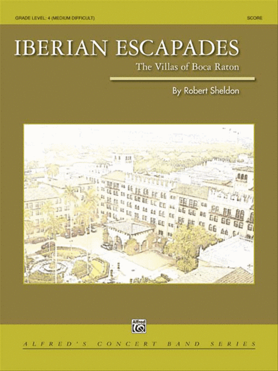 Iberian Escapades Concert Band scores gallery preview page 1