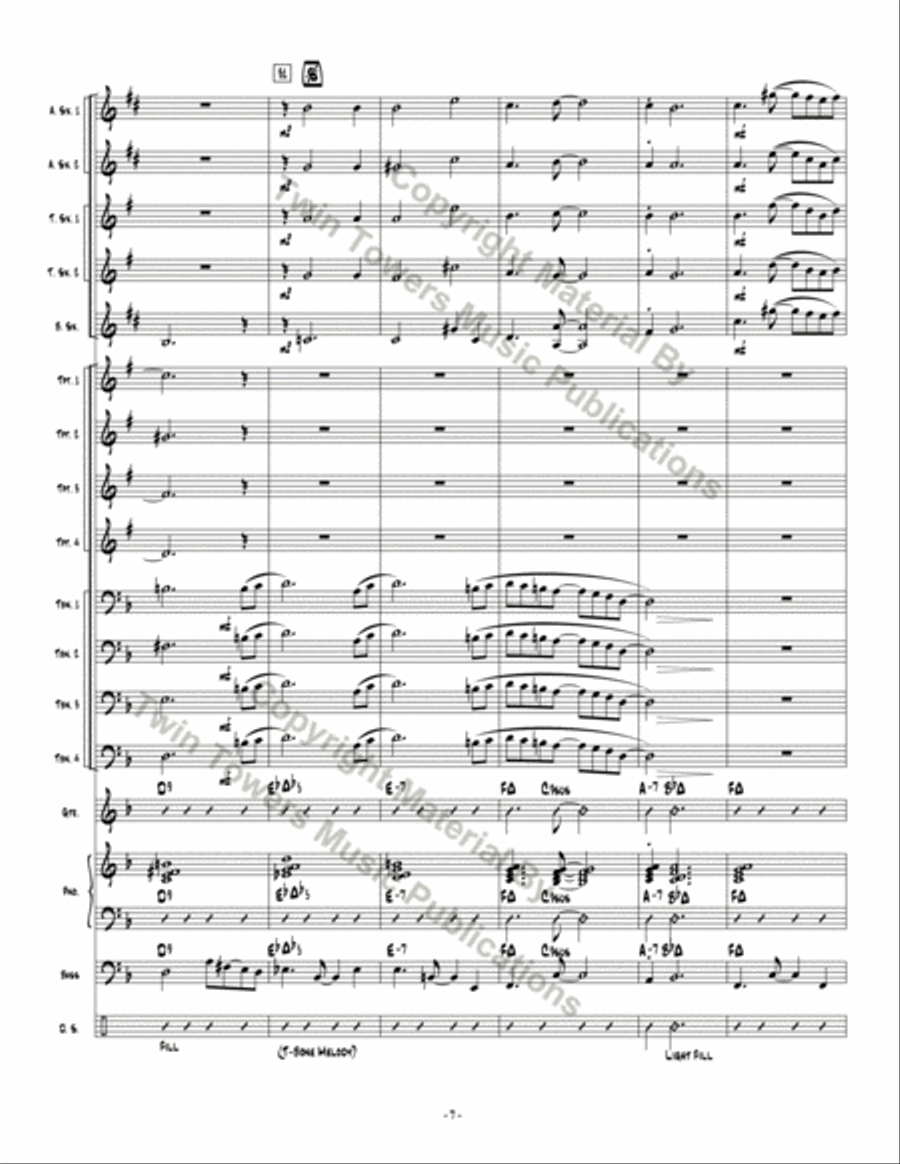 Smoothitude Smoothitude Jazz Ensemble scores gallery preview page 8