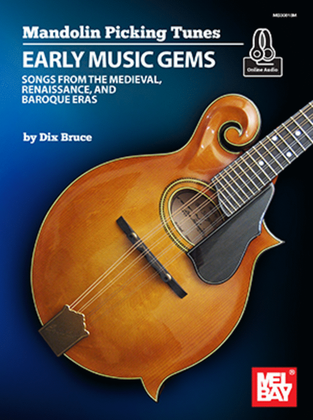 Book cover for Mandolin Picking Tunes - Early Music Gems