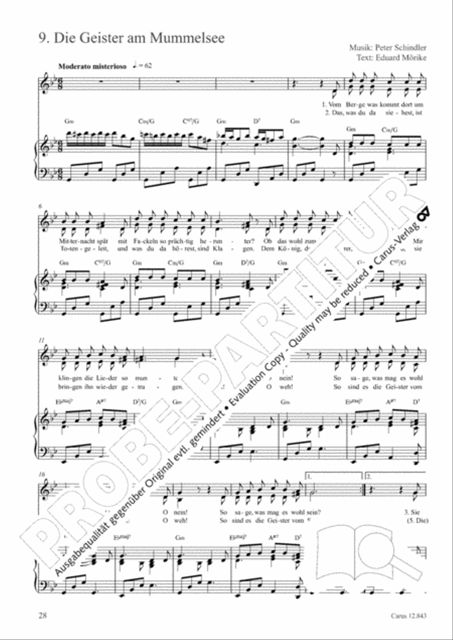 Gruselsongs, Band 1 Score scores gallery preview page 29