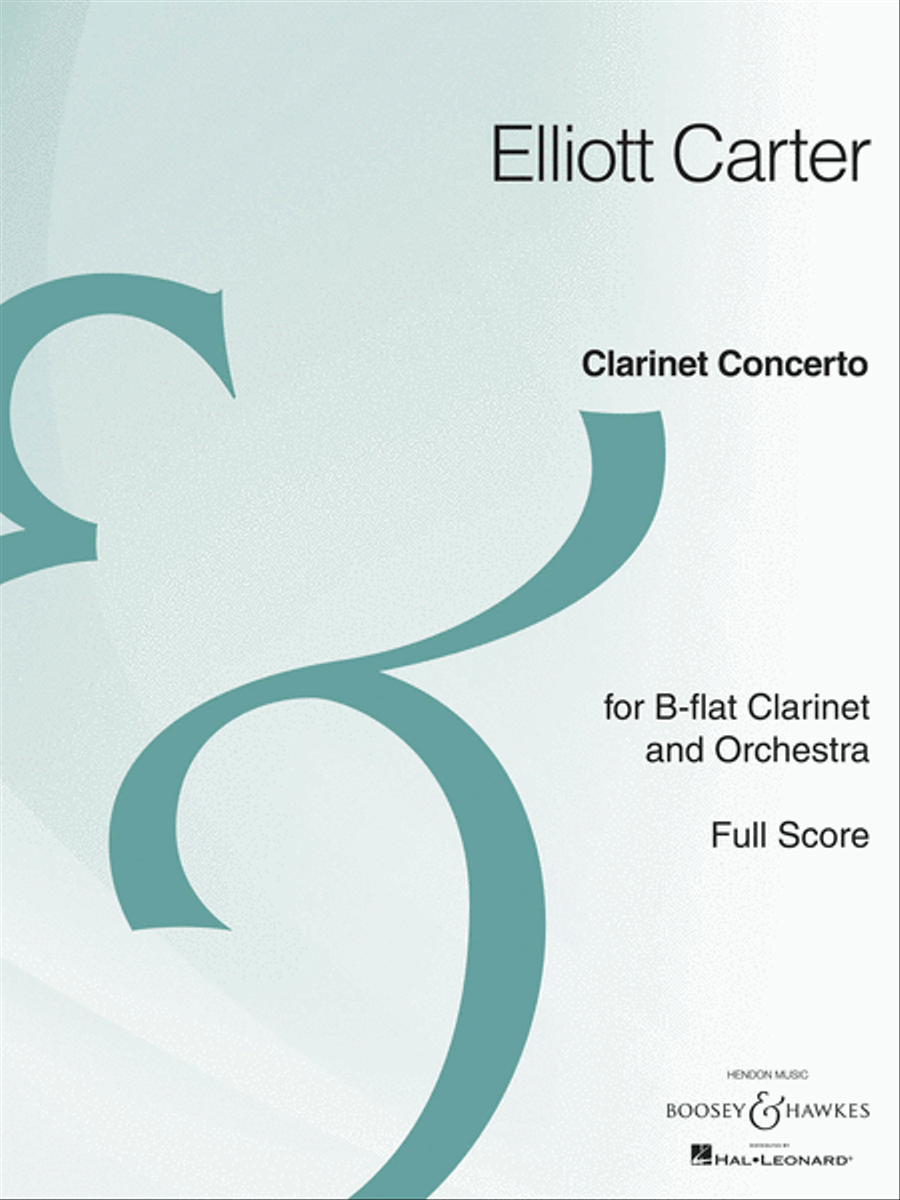 Clarinet Concerto Orchestra scores gallery preview page 1