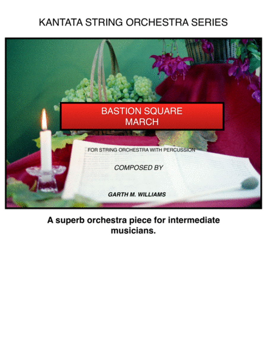 BASTION SQUARE MARCH FOR STRING ORCHESTRA AND PERCUSSION image number null