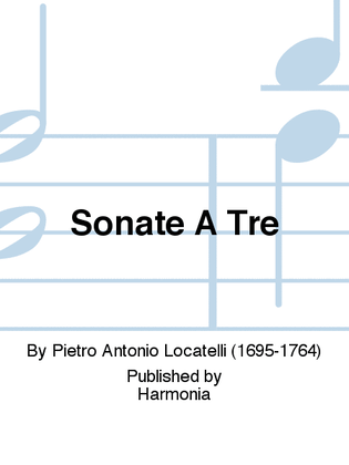 Book cover for Sonate A Tre