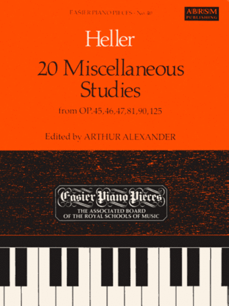 20 Miscellaneous Studies from Op.45 46 47 81