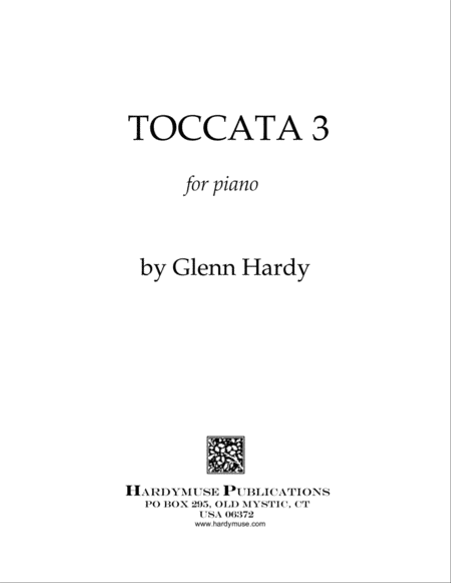 Toccata 3 Piano Solo scores gallery preview page 2