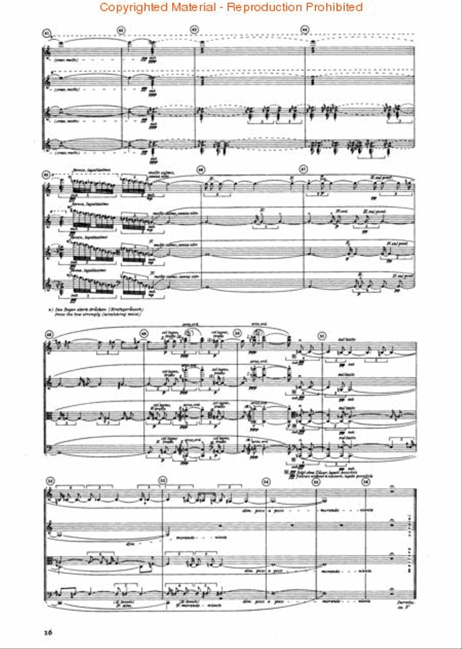 String Quartet No. 2 String Quartet scores gallery preview page 3
