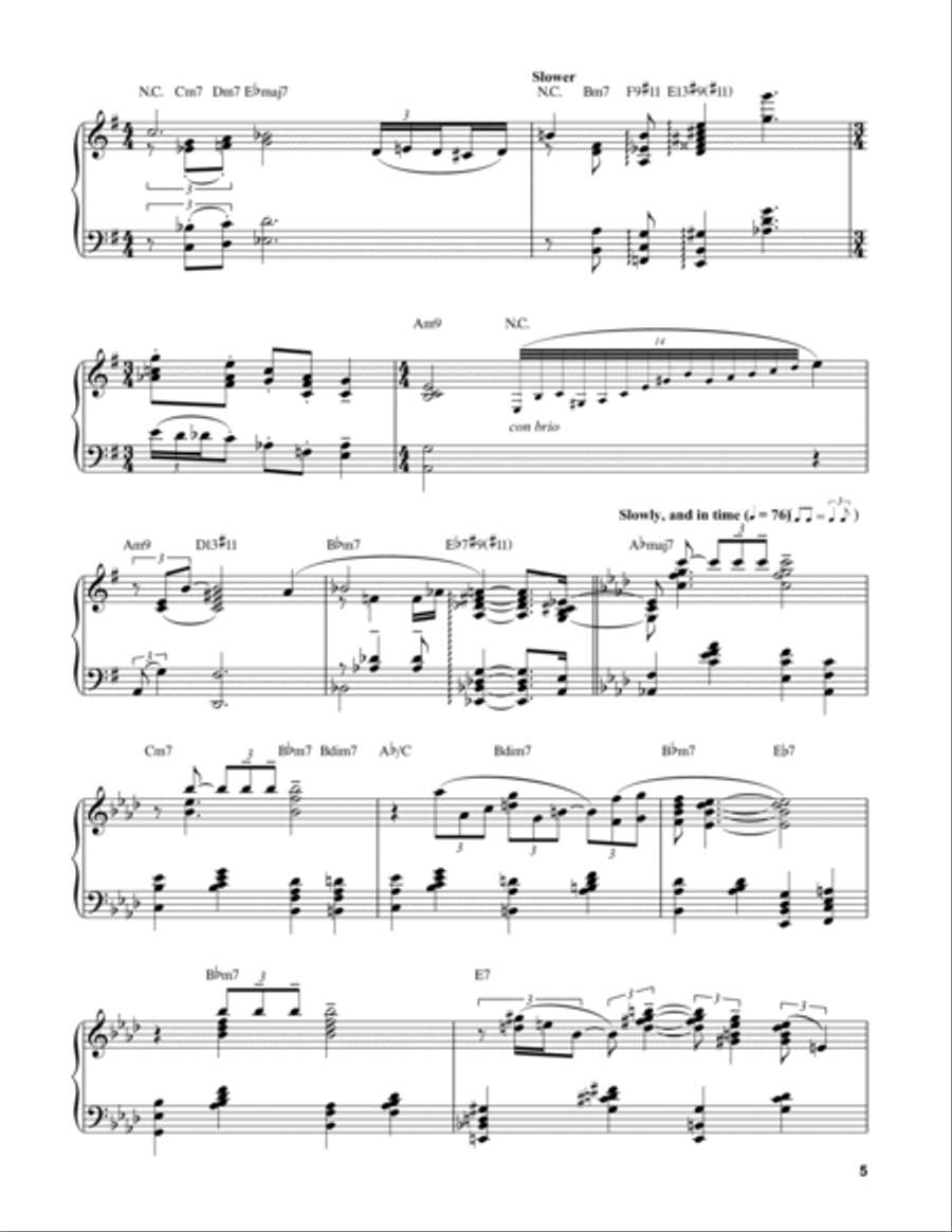 Just A Gigolo Piano scores gallery preview page 5