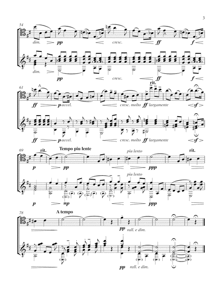 Salut D'Amour (Cello and Guitar) - Score and Parts image number null