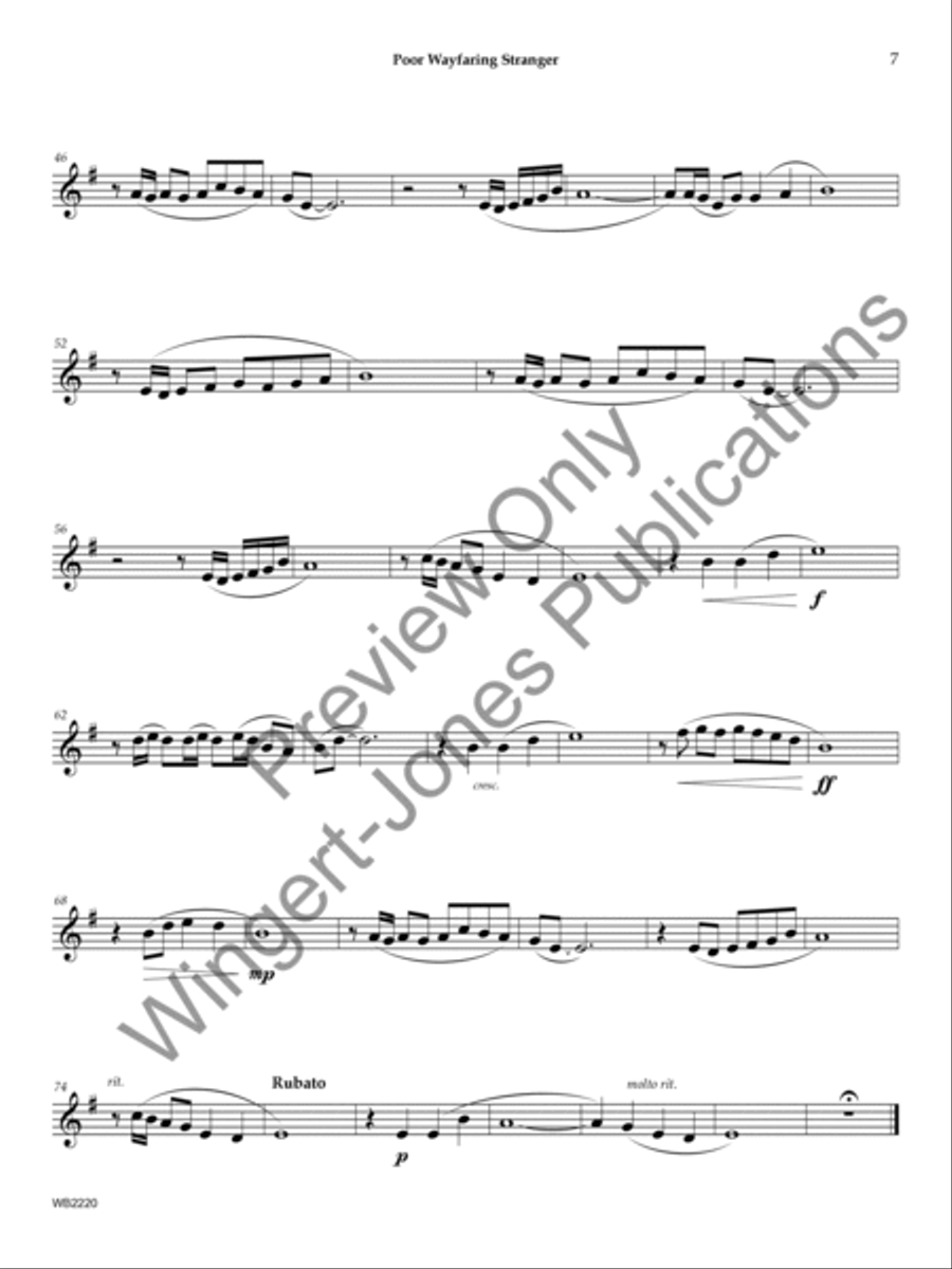 Solo Performance Collection B-Flat Trumpet scores gallery preview page 4