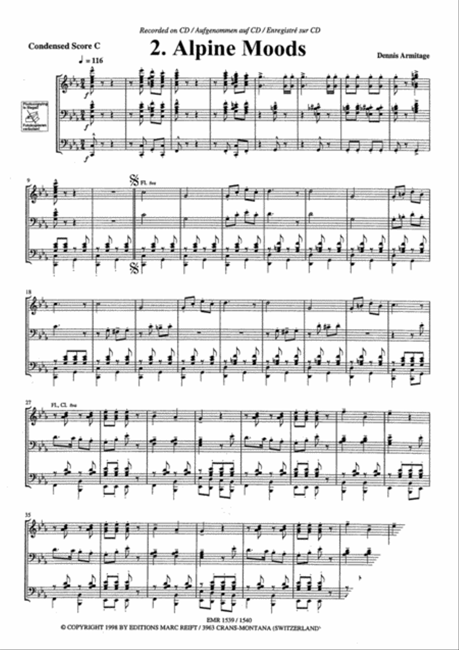 Concert Aperitif Concert Band scores gallery preview page 4