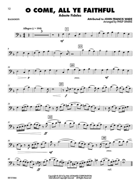 Easy Carols for Bassoon, Vol. 2 image number null