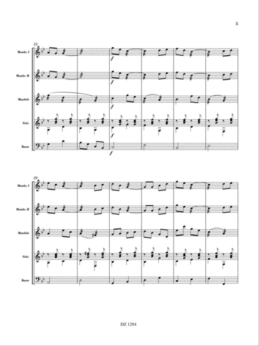 Danza e Cantabile Danza e Cantabile Orchestra scores gallery preview page 5