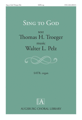 Book cover for Sing to God