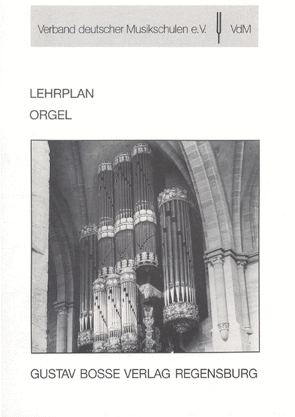 Lehrplan Orgel