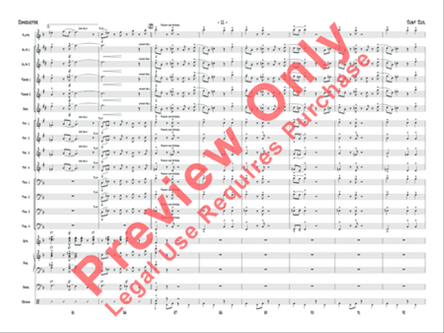 Just 'Cuz Just 'Cuz Jazz Ensemble scores gallery preview page 28