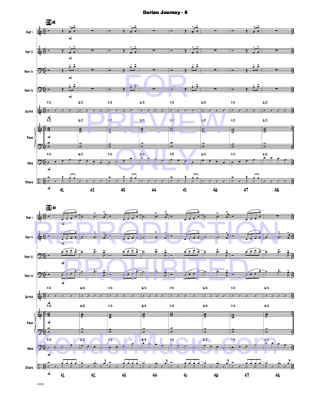 Dorian Journey (Full Score)