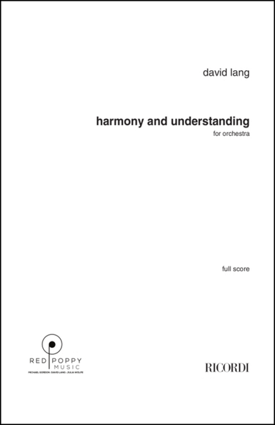 harmony and understanding