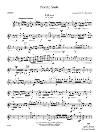 Nordic Suite: 1st Violin