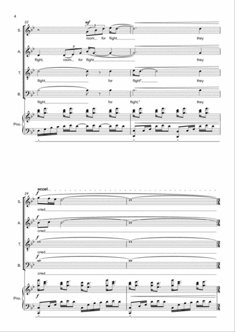 Starlight Steeple 4-Part scores gallery preview page 6