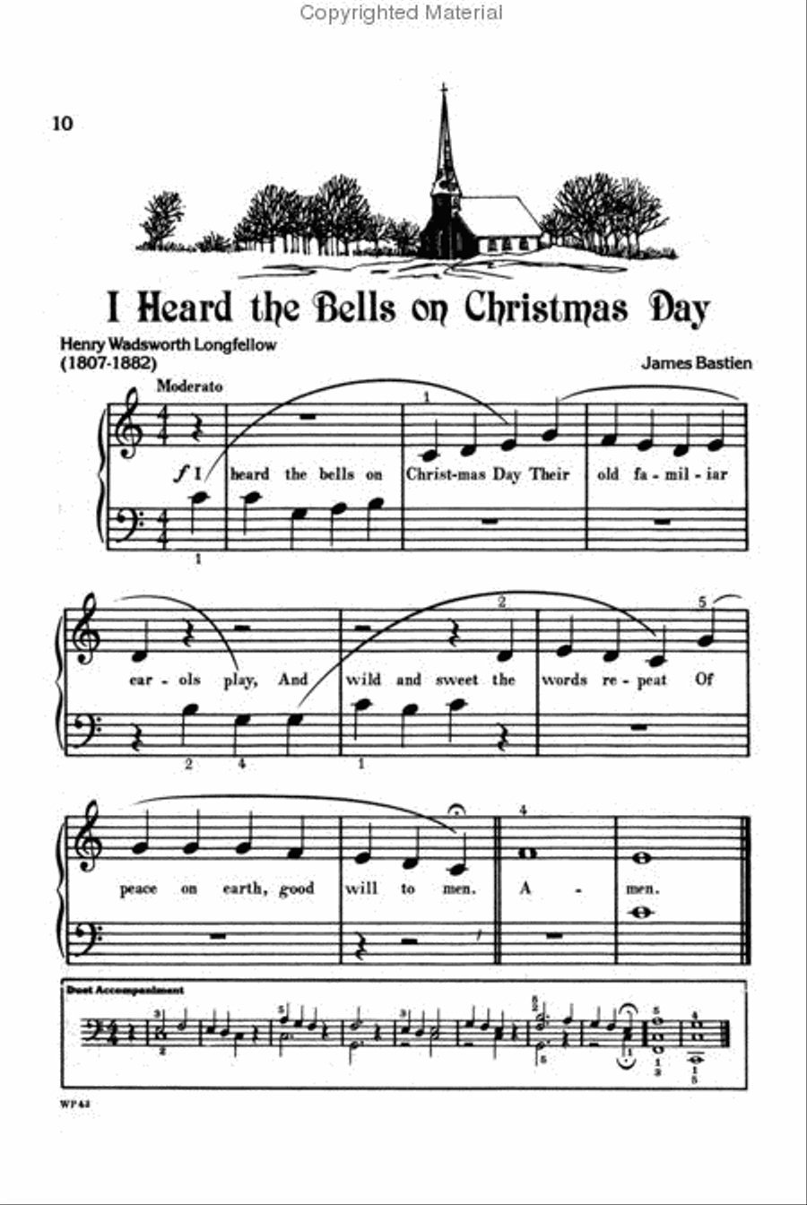 Hymn Favorites, Primer Piano Method scores gallery preview page 3