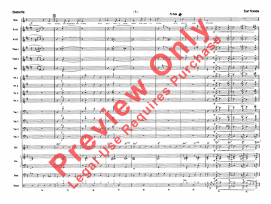 Just Friends Jazz Ensemble scores gallery preview page 8