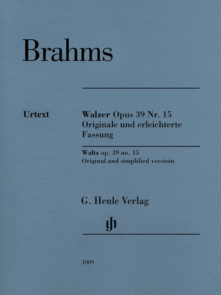 Waltz Op. 39 No. 15