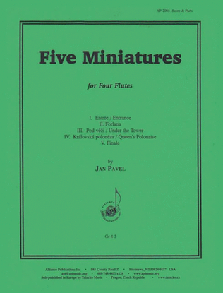 Five Miniatures - Flute Qt