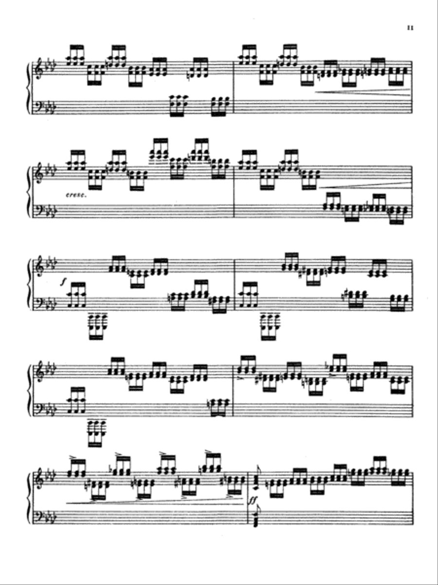 Saint-Saëns: Six Etudes, Op. 52 Piano Method scores gallery preview page 4