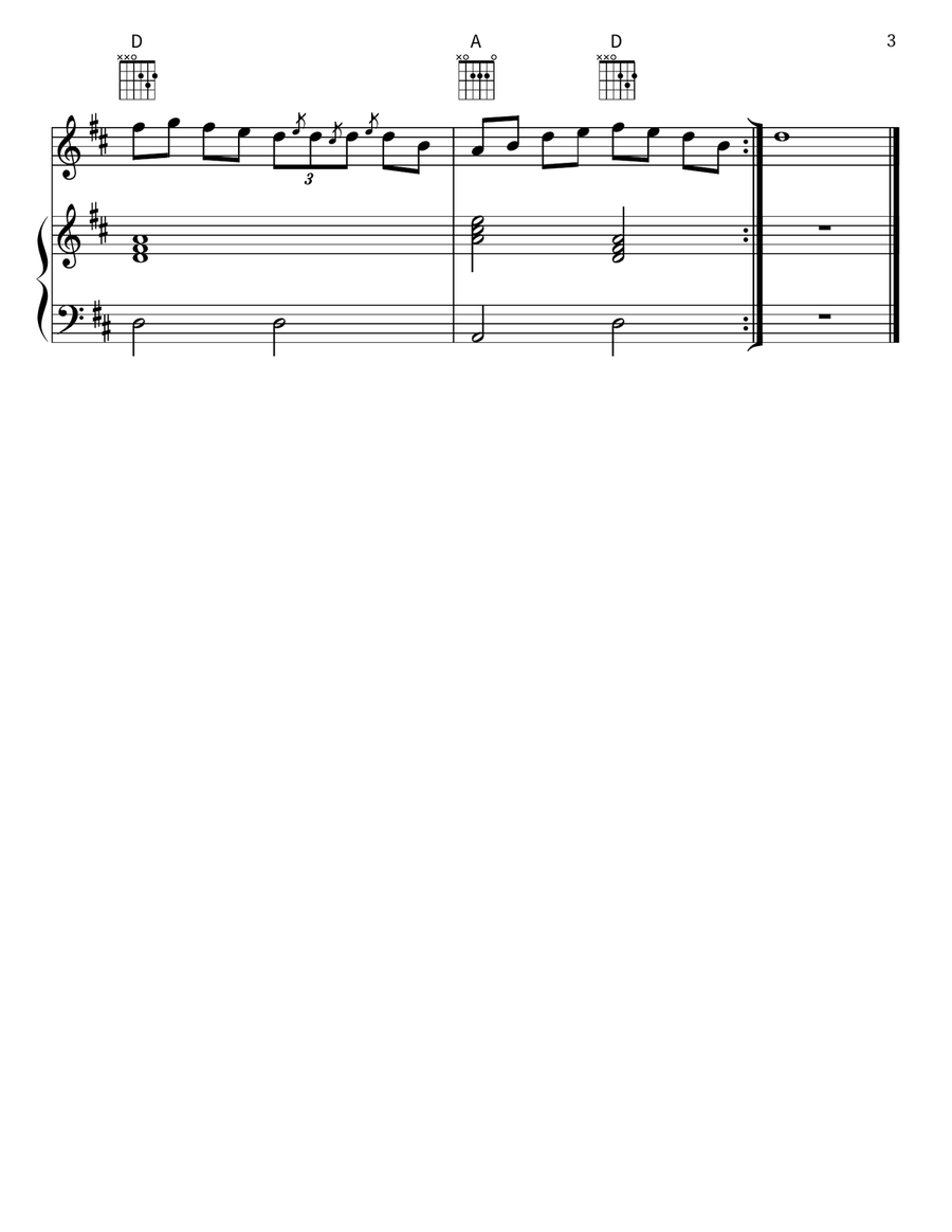 The Boyne Hunt Violin Solo scores gallery preview page 3