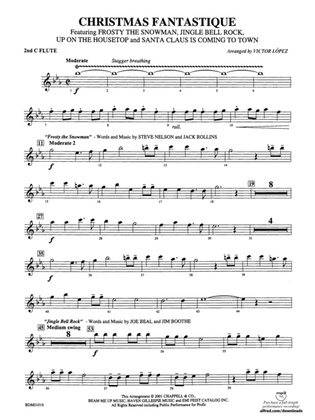 Christmas Fantastique (Medley): 2nd Flute