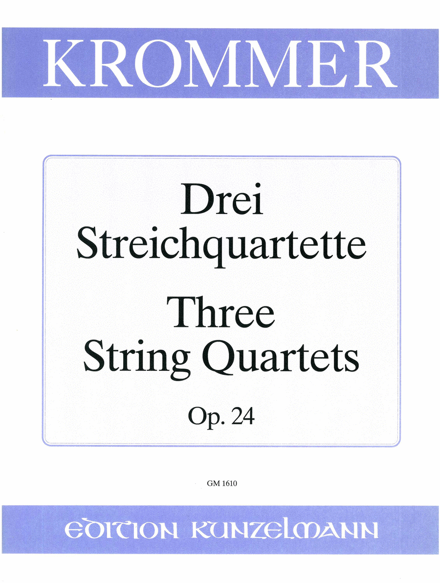 3 string quartets