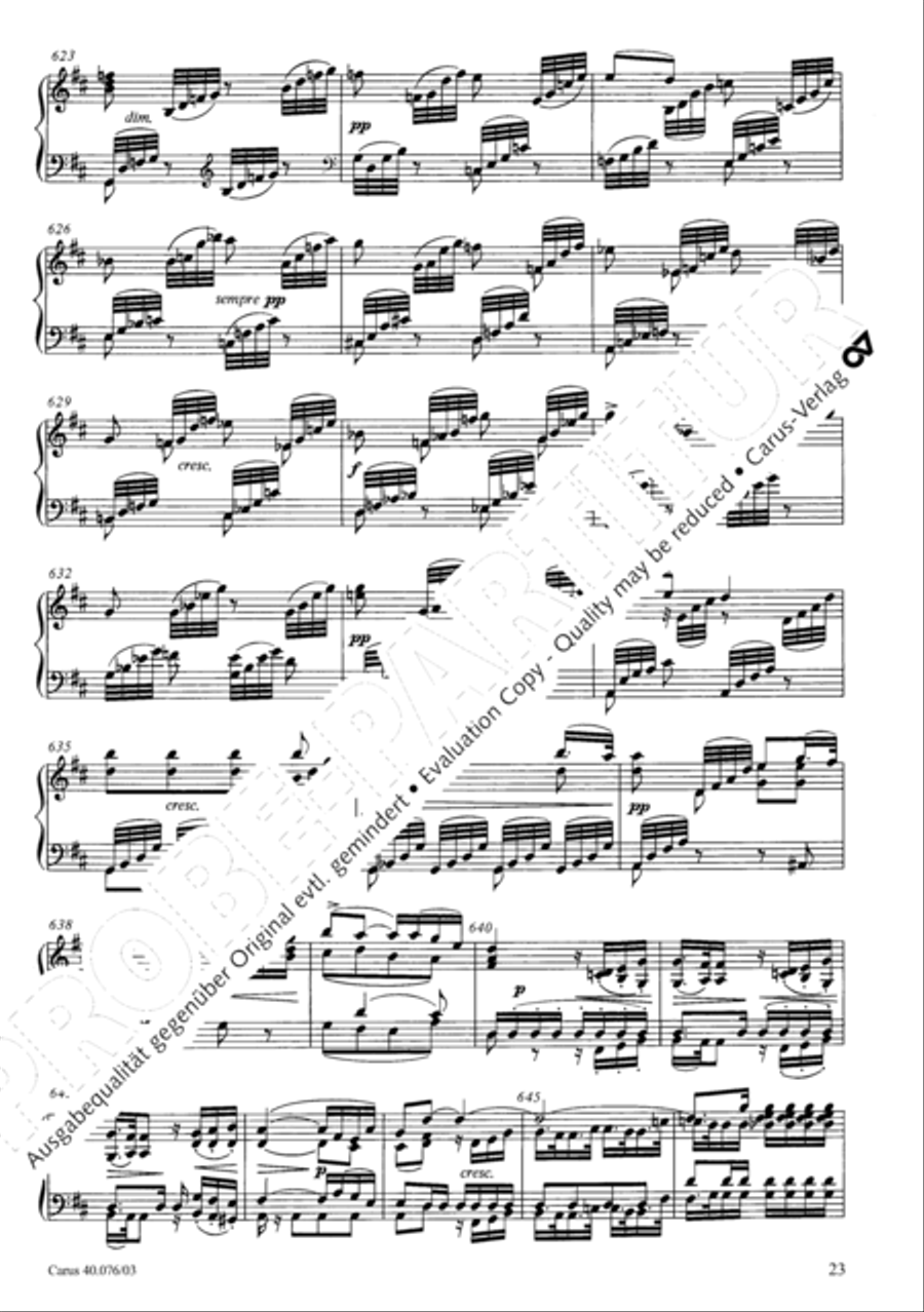 Hymn of Praise, MWV A 18 SSAATB scores gallery preview page 24