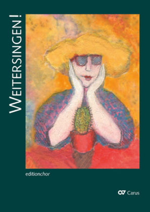 Book cover for Weitersingen! editionchor. Grossdruck