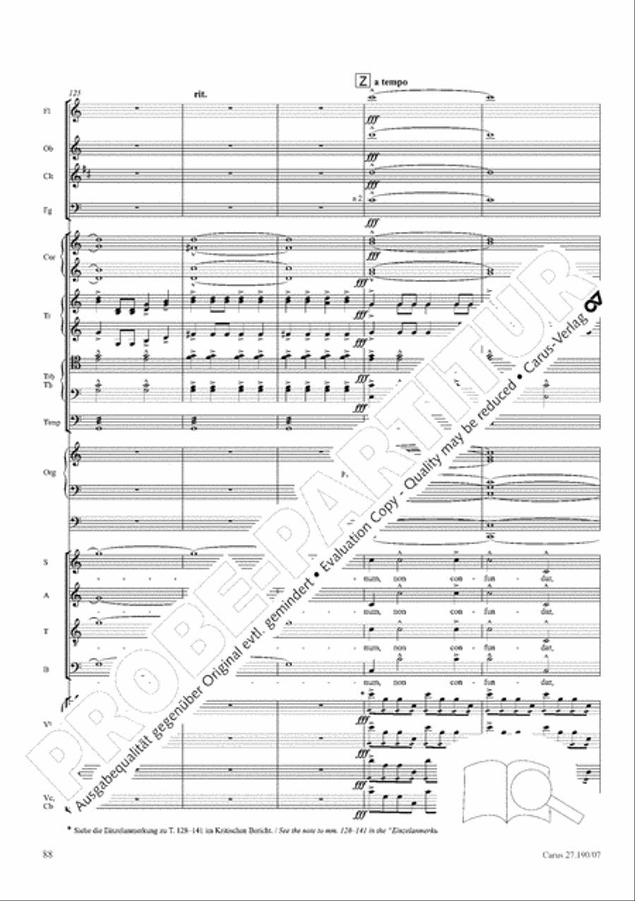 Te Deum 4-Part scores gallery preview page 96