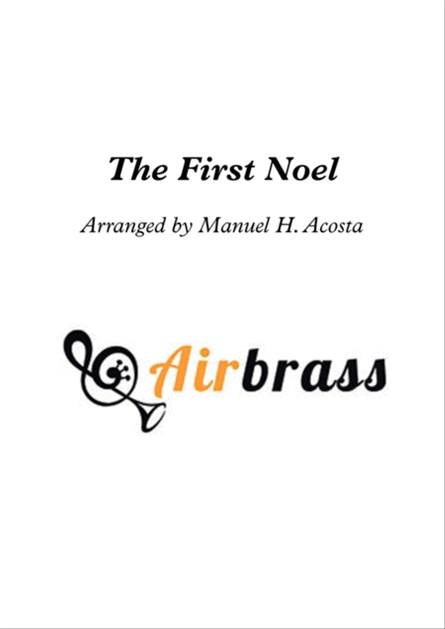 The First Noel Brass Ensemble scores gallery preview page 1