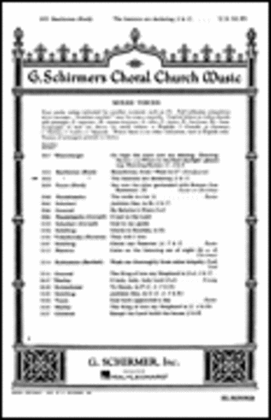 Heavens Are Declaring Solos Organ 4-Part scores gallery preview page 1