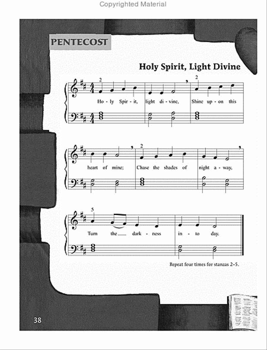 My First Hymnal: Accompaniment Edition Choir scores gallery preview page 8