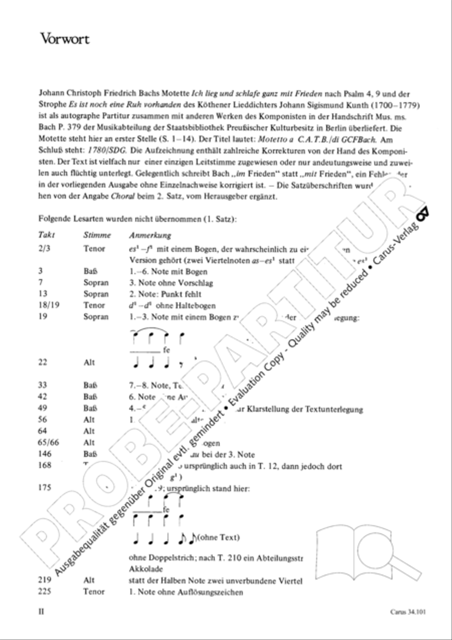 I lie and slumber, still and peaceful 4-Part scores gallery preview page 3