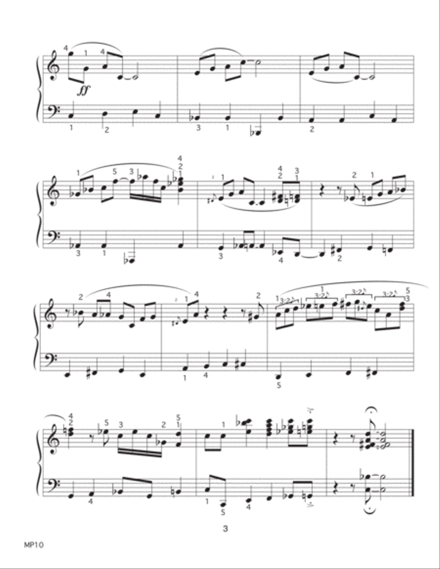 Jazzmania Piano Solo scores gallery preview page 5