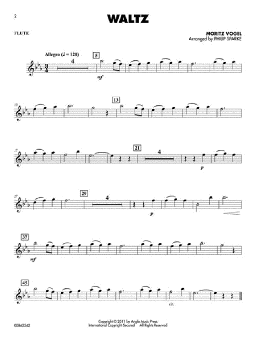 Classical Solos for Flute Flute Solo scores gallery preview page 2
