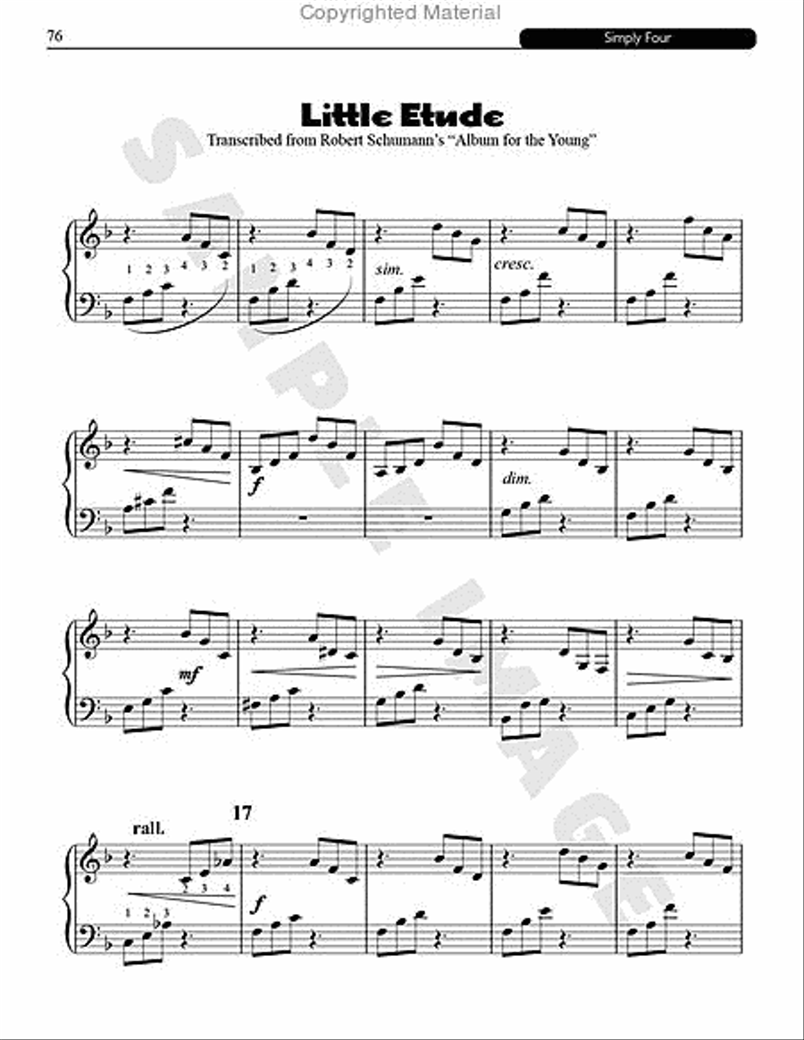 Simply Four Simply Four Marimba scores gallery preview page 11