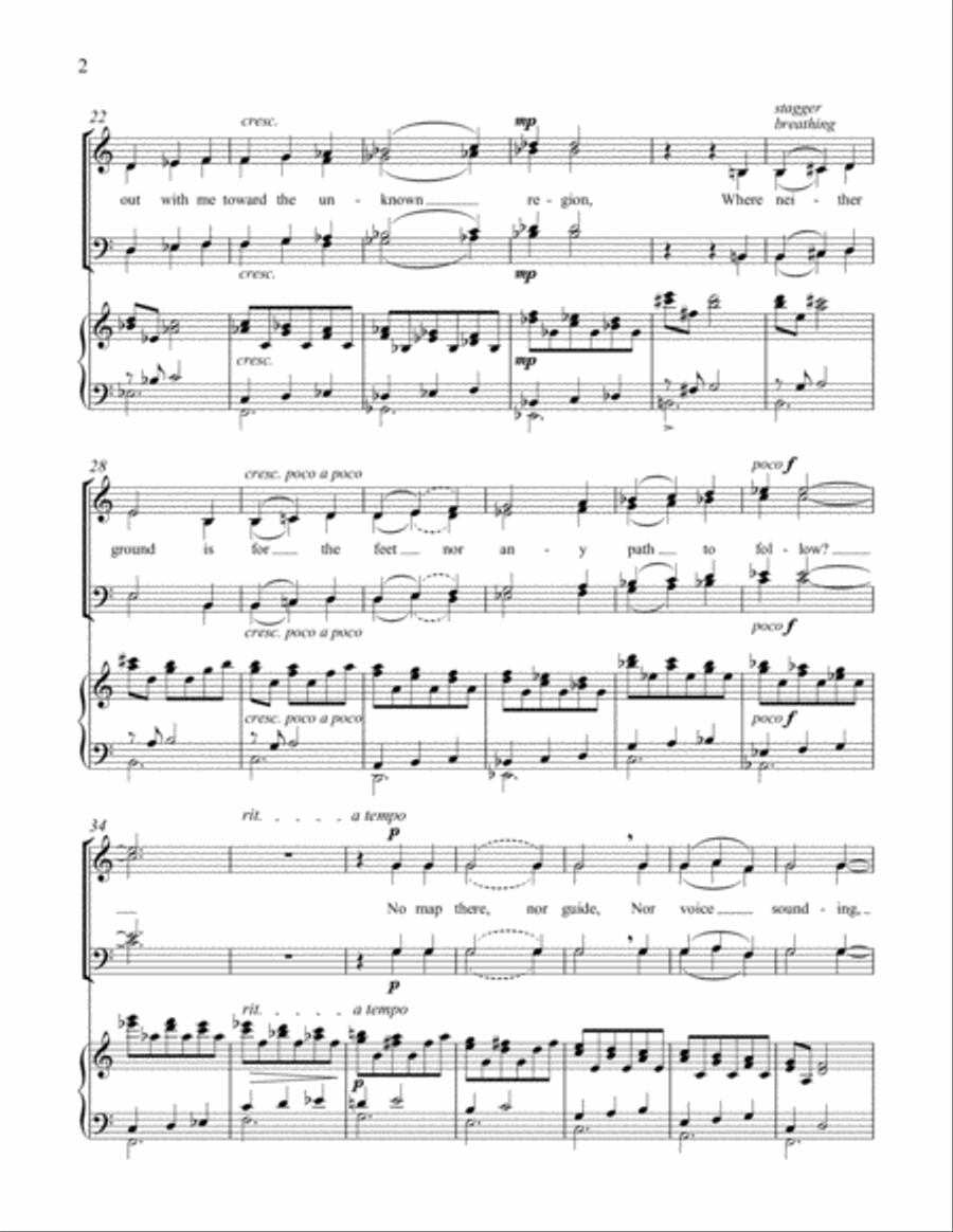 <br>Sheet music extract