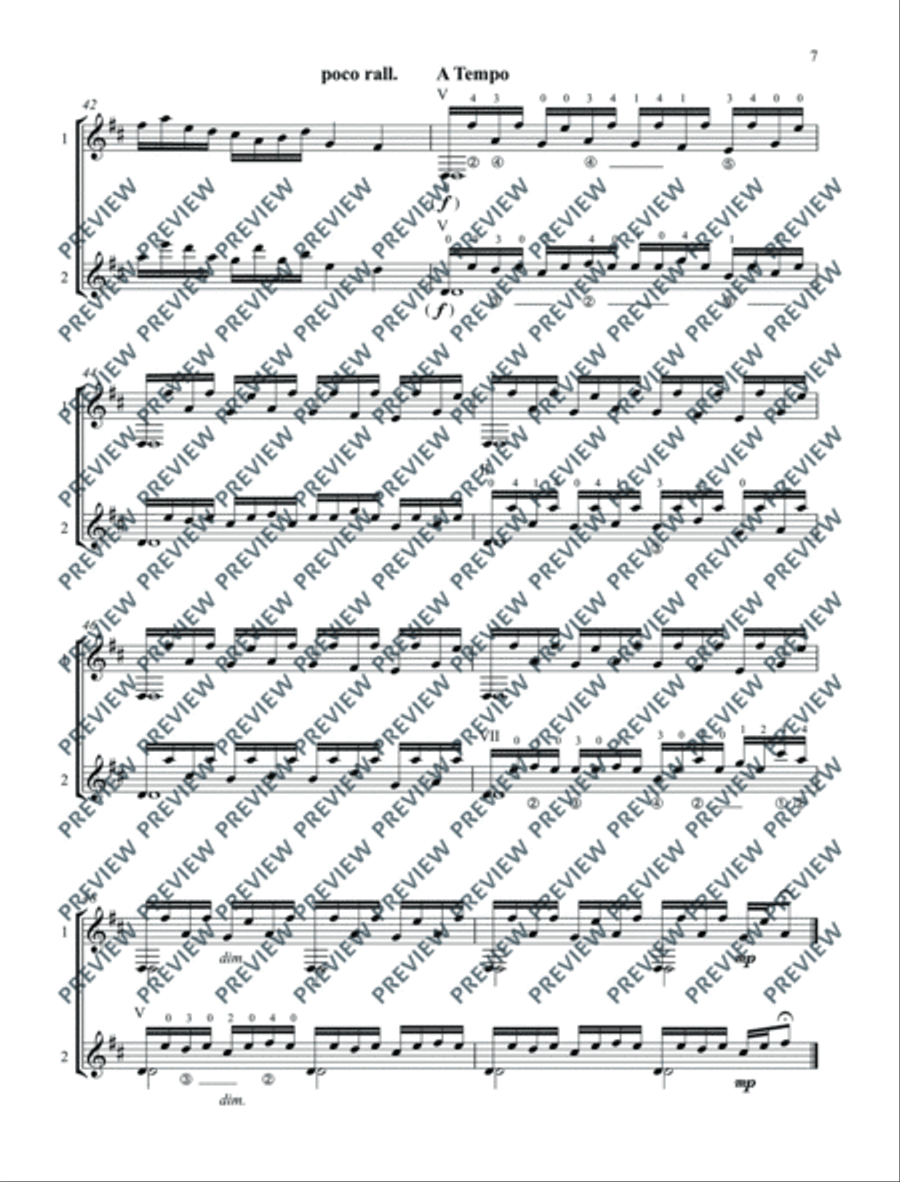 Tongoy Triptych Score scores gallery preview page 10
